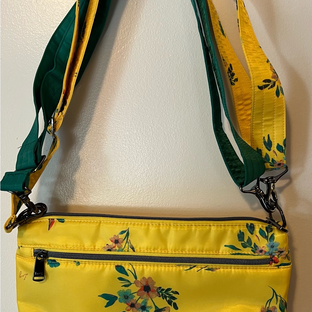 Flare 2 Crossbody Bag Bouquet Yellow by lug